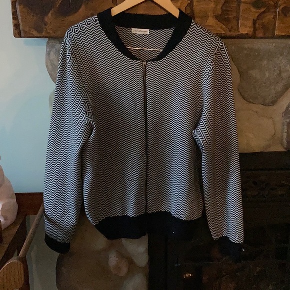 Croft&Barrow women’s zip up cardigan - Picture 2 of 7